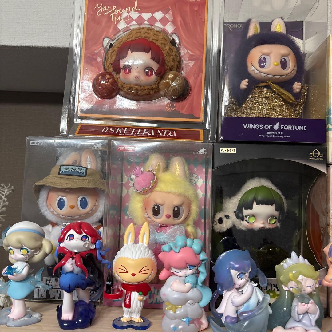 お値引き可能popmart 正規品ぬいキー　フィギュアセット