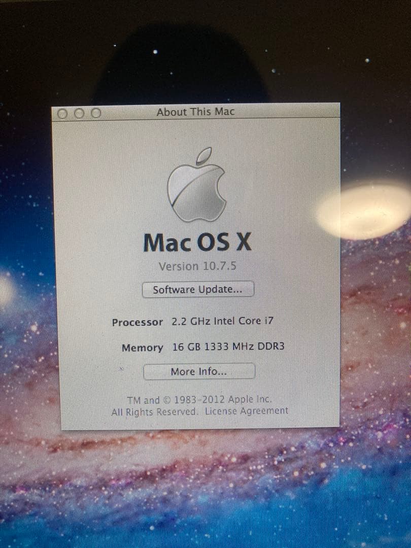 MacBook本体 MacBook Pro A1286 i7 16GB