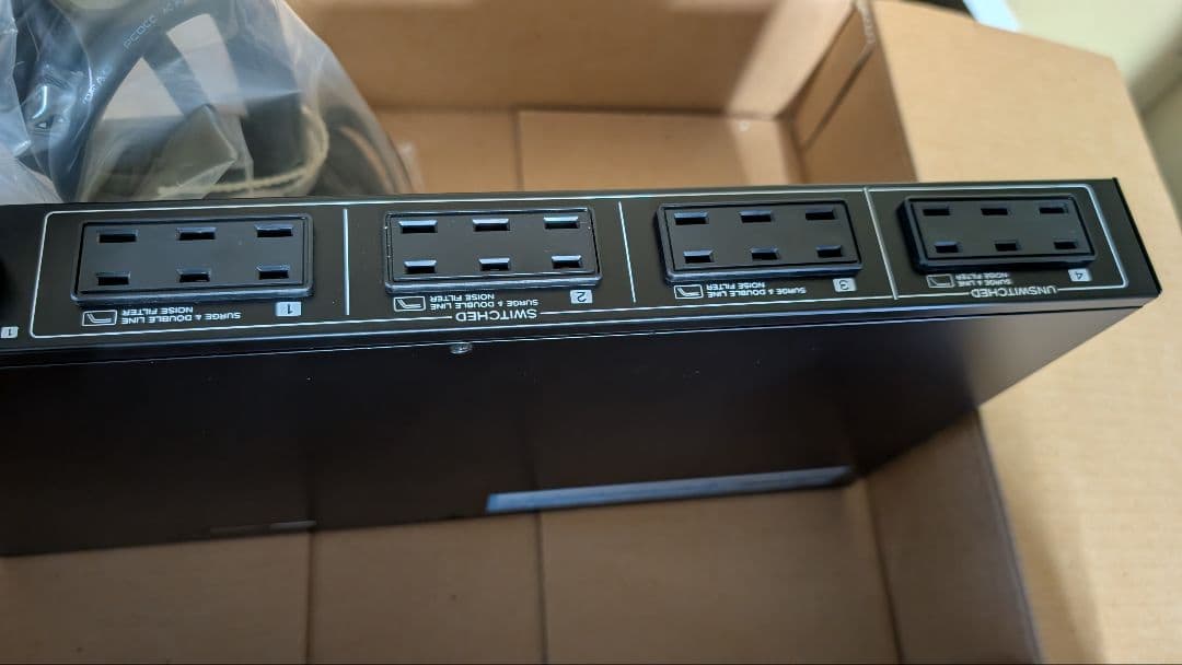 完全未使用　TEAC AV-P355P パワーディストリビューター テアック