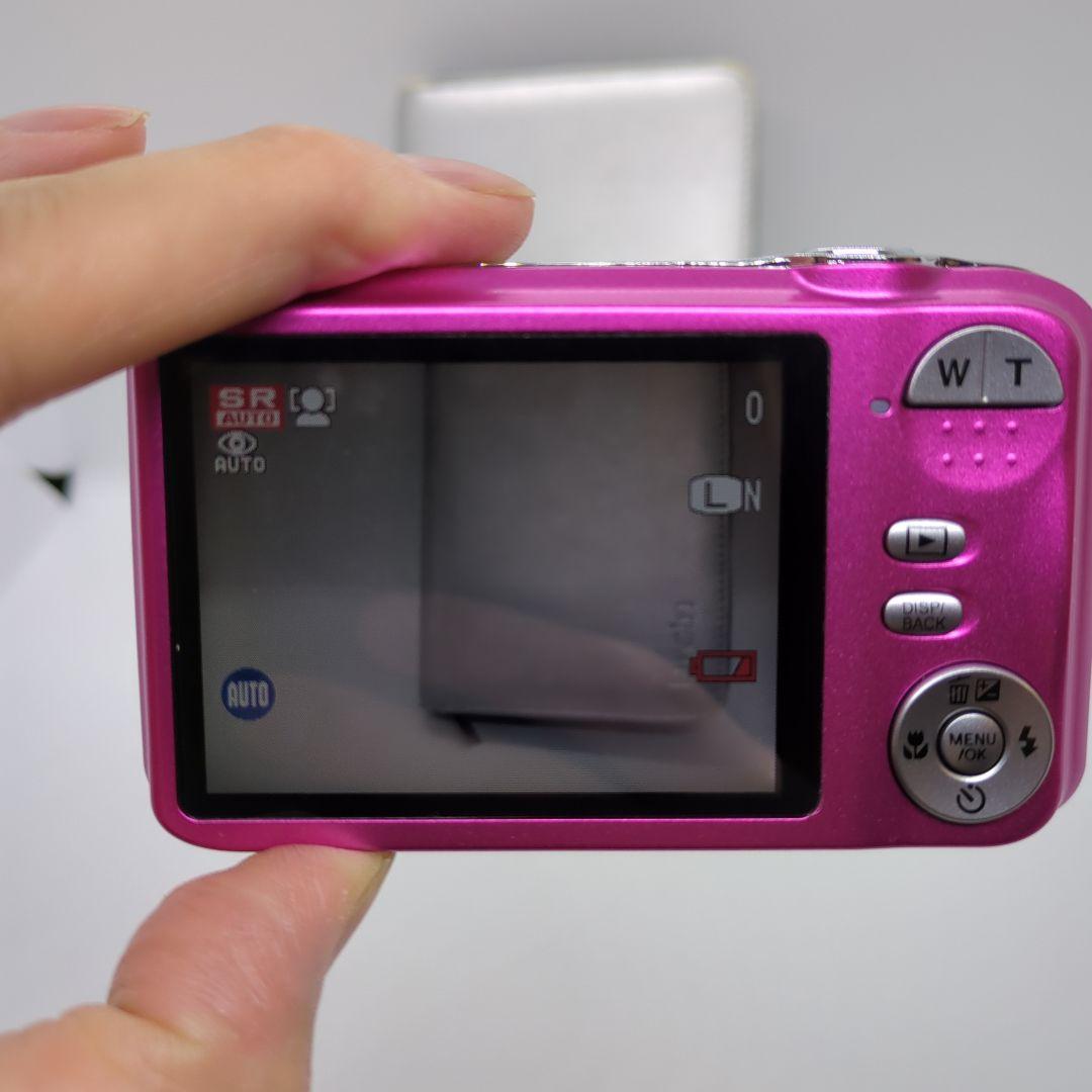 【美品】富士フイルムFUJIFILM FINEPIX JV250デジカメ　ピンク