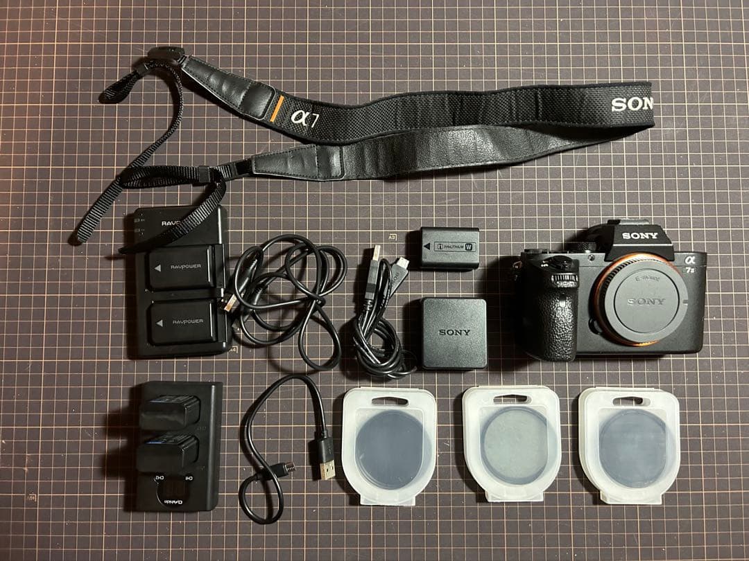 SONY α7ⅱ バッテリー×5 レンズフィルター