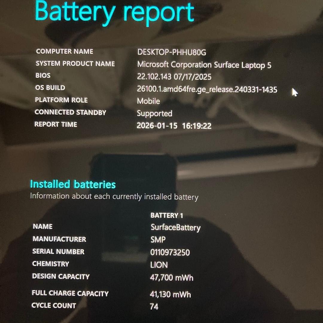 Windowsノート本体 Surface Laptop 5 i7-1265U 16GB 512GB