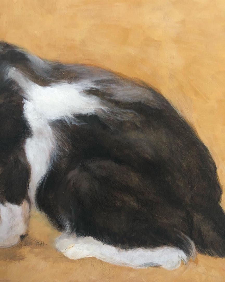 《送料無料》原画「子猫ウメ」猫イラスト