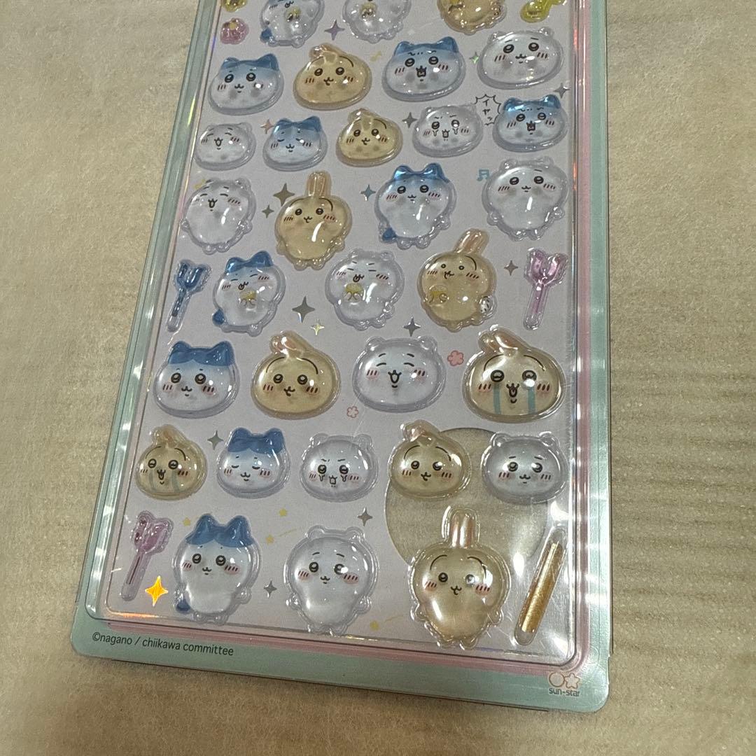 【正規品】ボンボンドロップシール ちいかわ 第一弾 4種　4枚　コンプリート