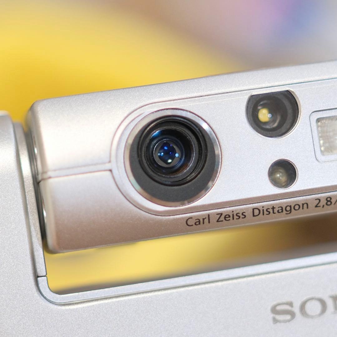 名機 動作品 SONY Cyber−Shot DSC-F77 平成レトロ Y2K