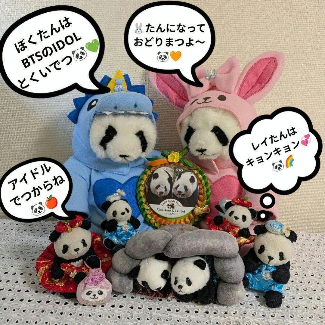 【シャンシャン様オーダー】だっこシャオレイ♡怪獣うさぎ変身コスチュームセット