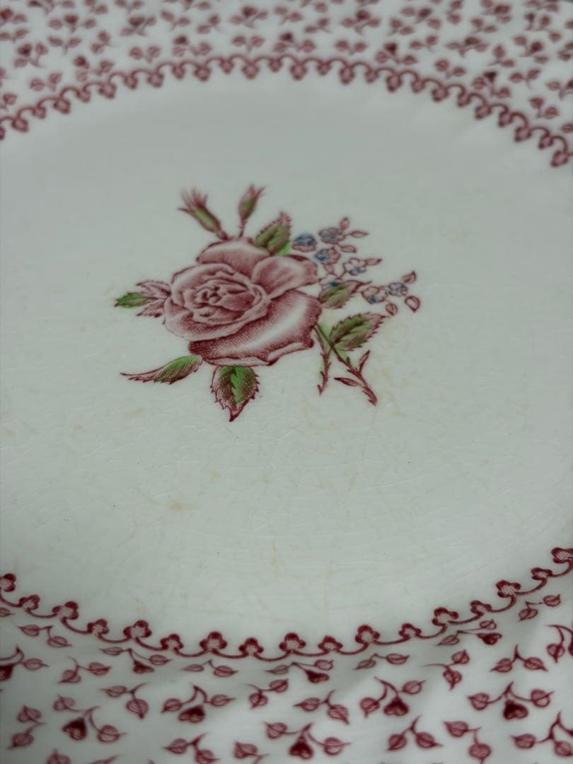 Johnson Bros Rose Bouquet シチュー皿4 プレート1枚