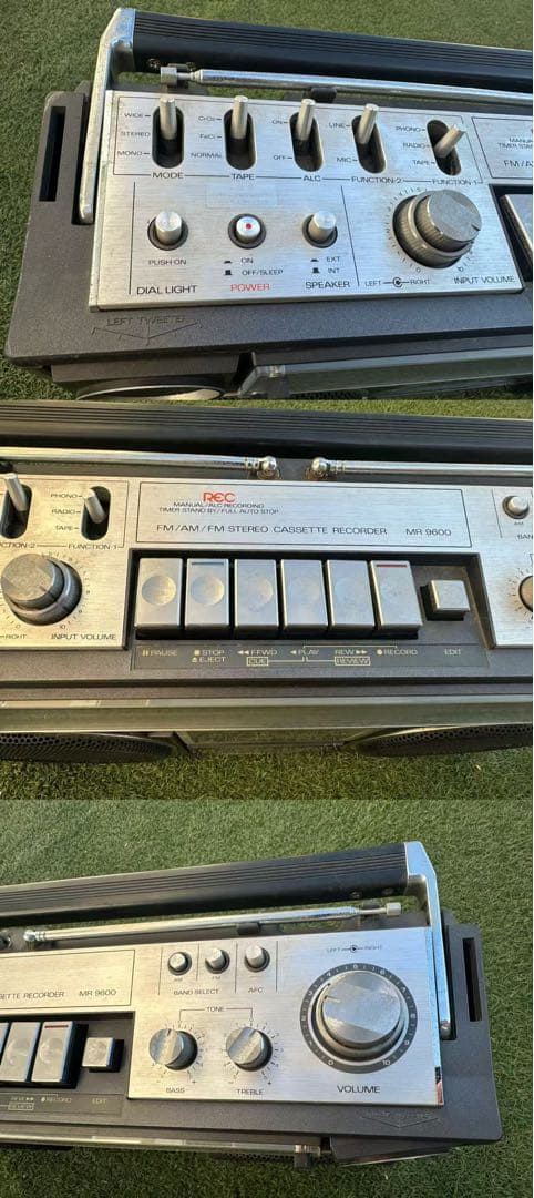 Sanyo サンヨー MR-9600 ラジカセ ラジオ　昭和レトロ 希少品