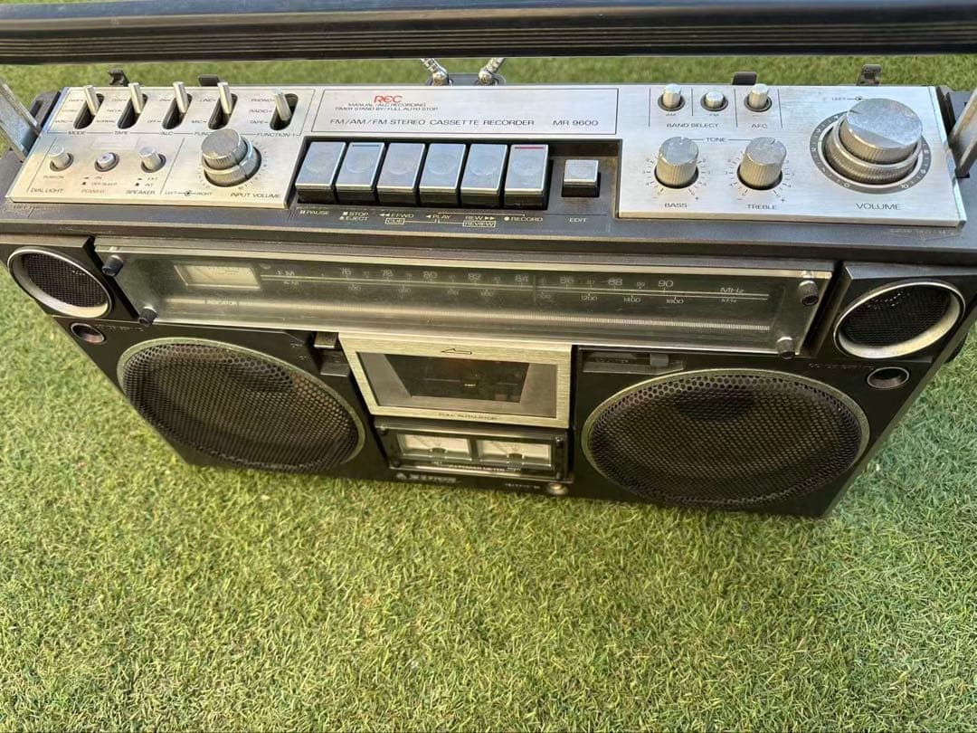 Sanyo サンヨー MR-9600 ラジカセ ラジオ　昭和レトロ 希少品