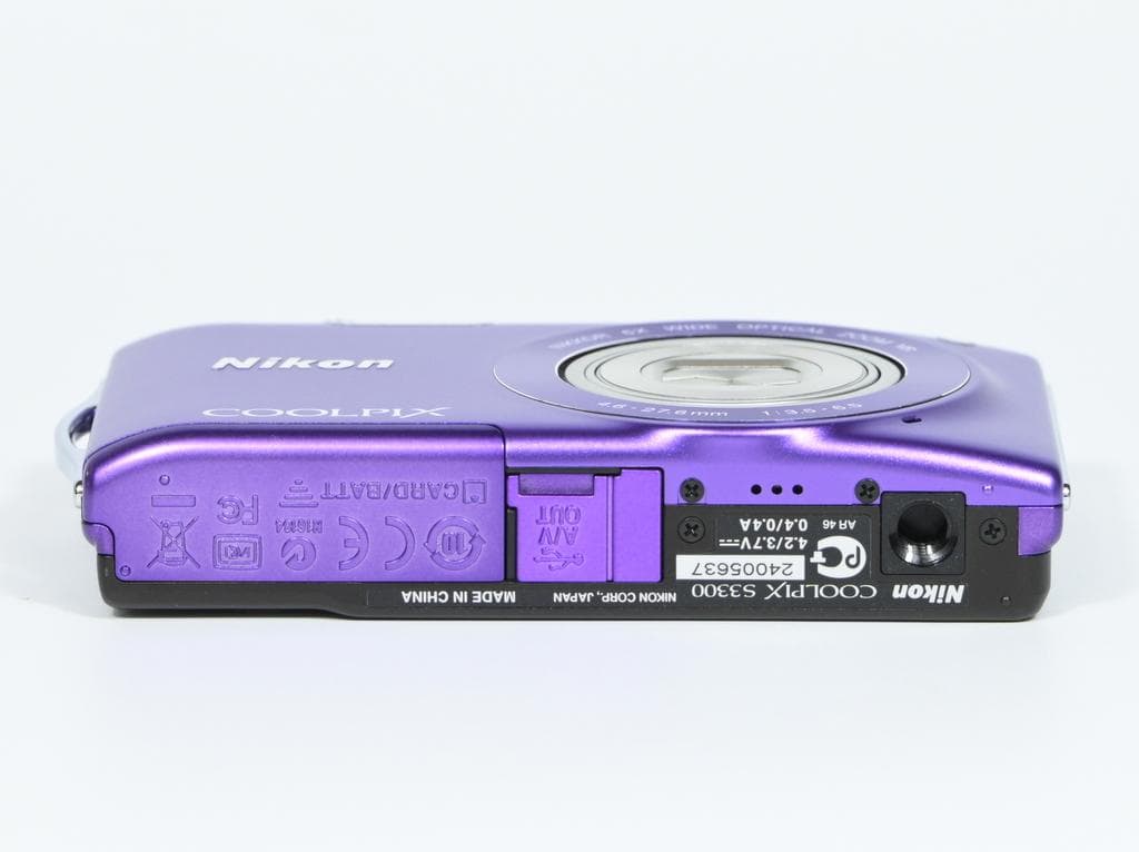 【超美品】 ニコン　Nikon COOLPIX S3300 ラベンダーパープル