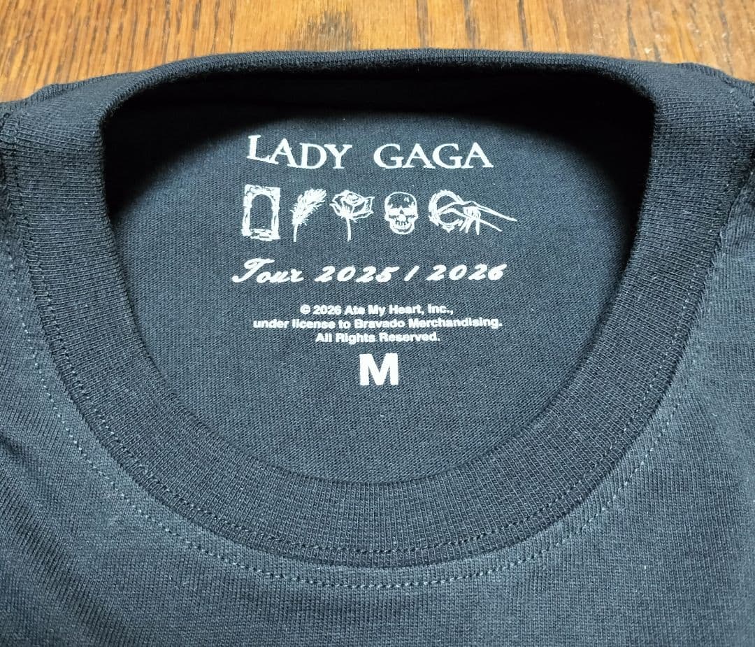 Mサイズ　Lady Gaga Mayhem Ball 会場限定ツアーTシャツ