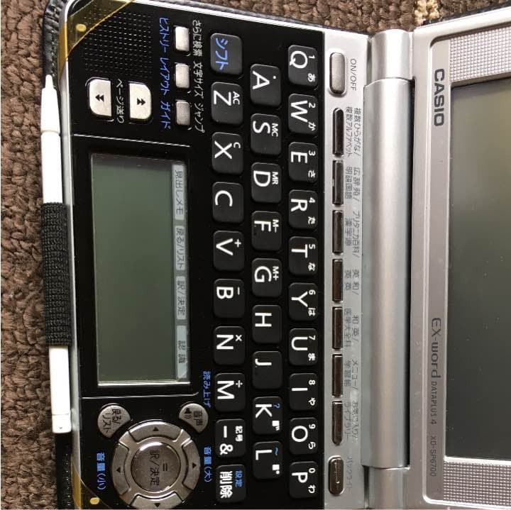 【美品】電子手帳 EX word XD-sp6700