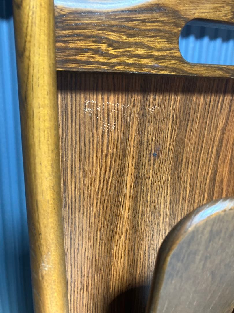 カリモク家具　スリッパラック　中古品　美品