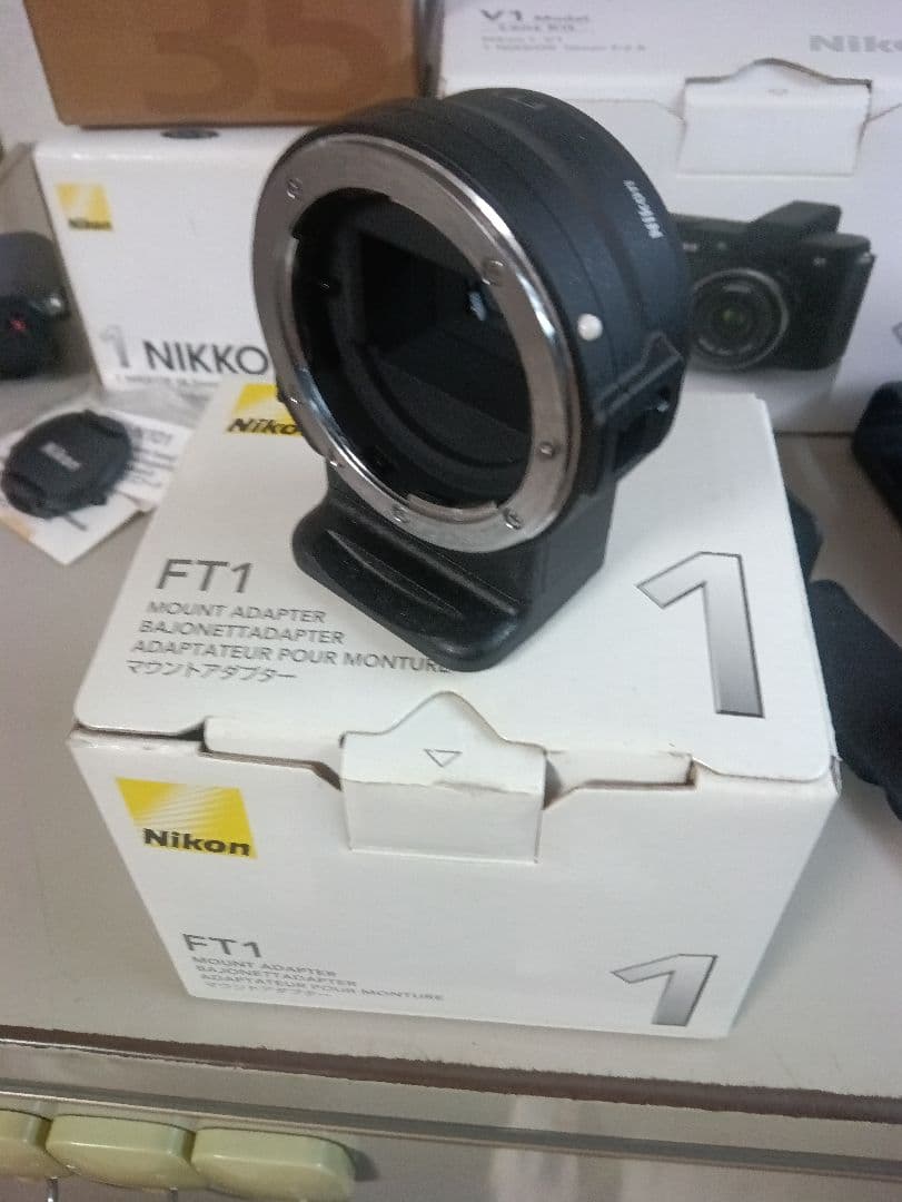 Nikon 1 　V1 FT1 レンズ単3本おまけ付
