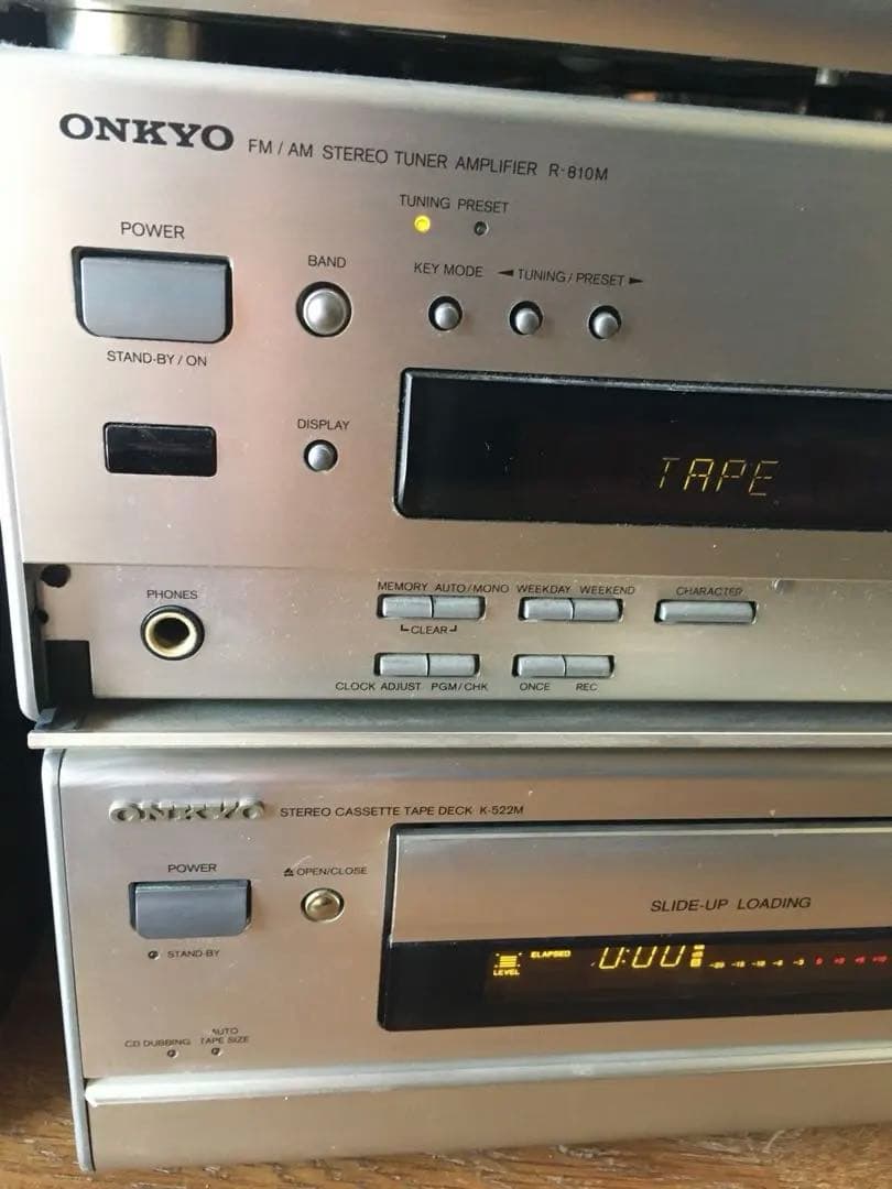 ONKYO コンポ　ジャンク