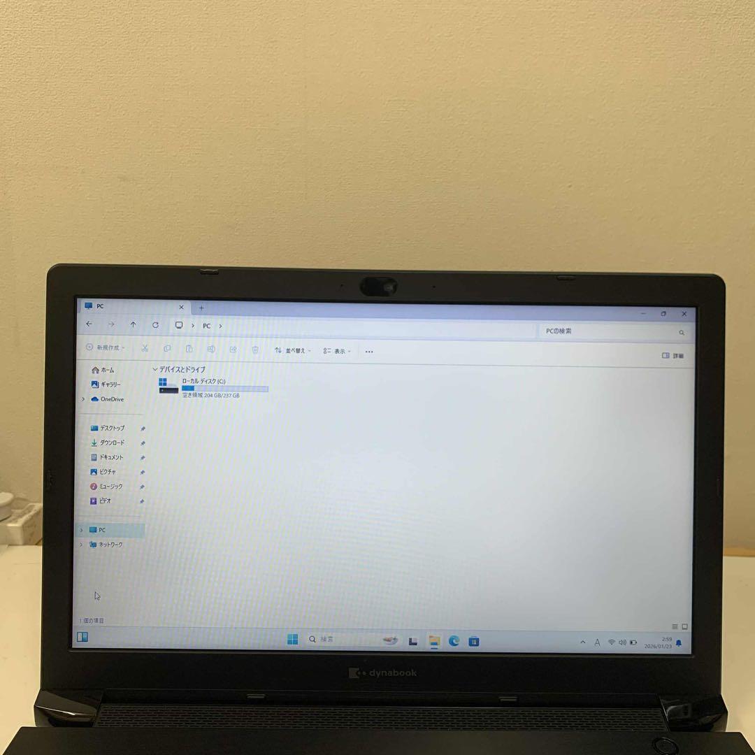 #877 東芝 Dynabook BJ65/FS i3-10110U 8GB