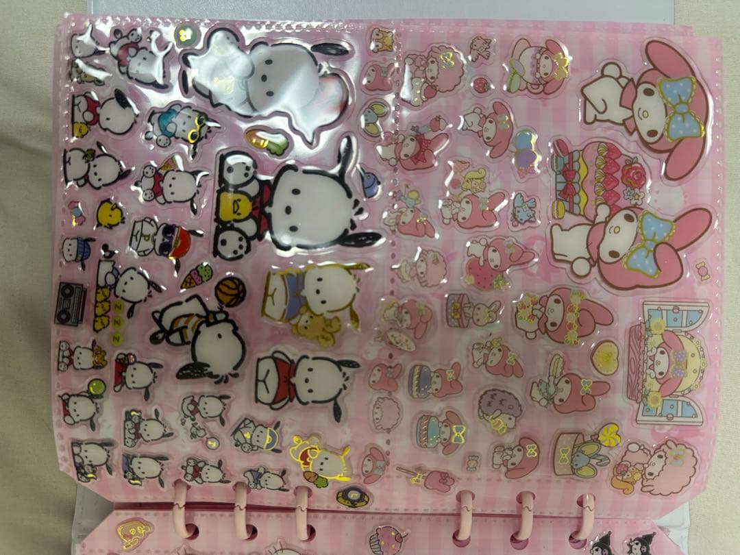 正規品のみ　サンリオ　ボンボンドロップシール　シール帳