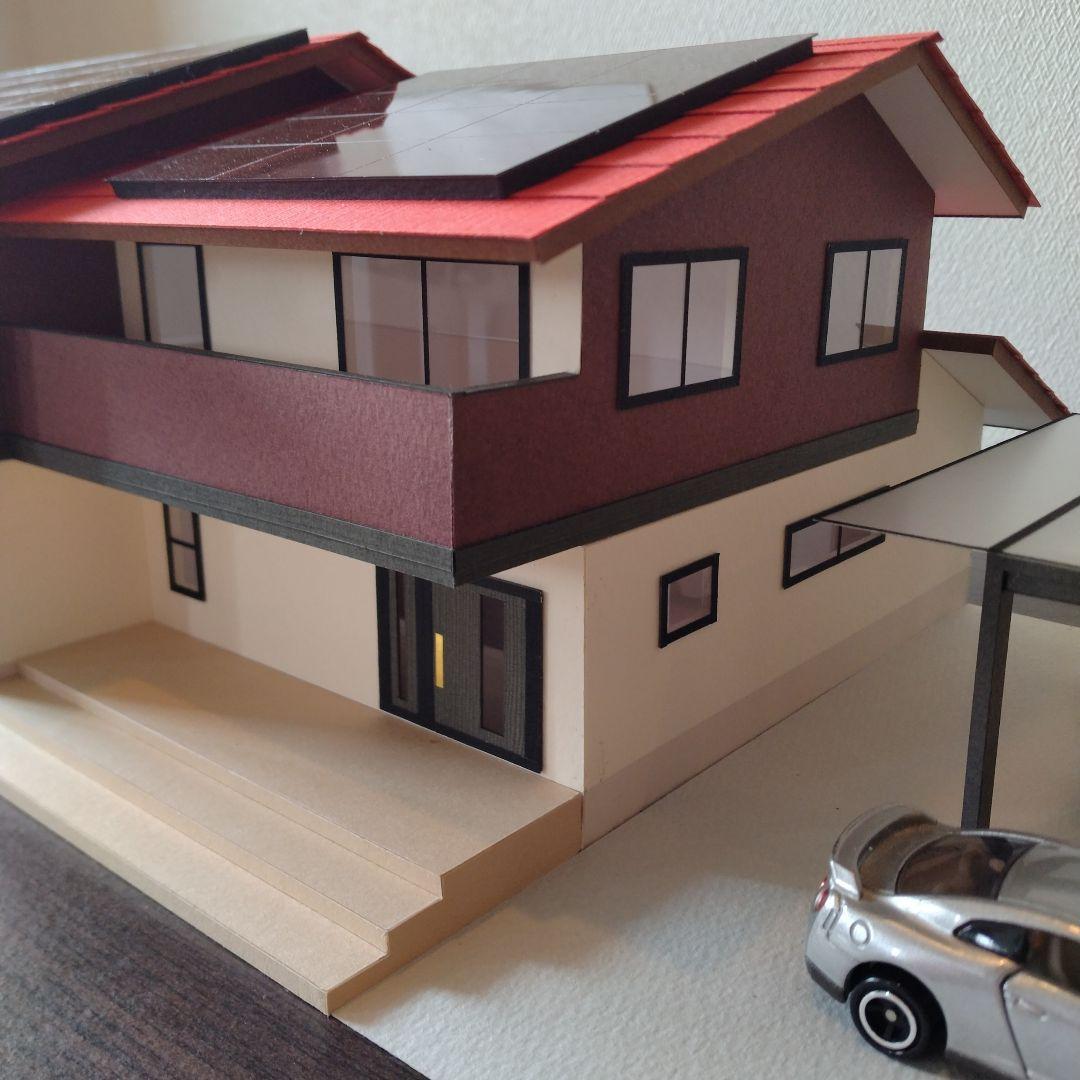50分の1，2階建て内外模型No.92『スイーツ・さくらんぼ10』