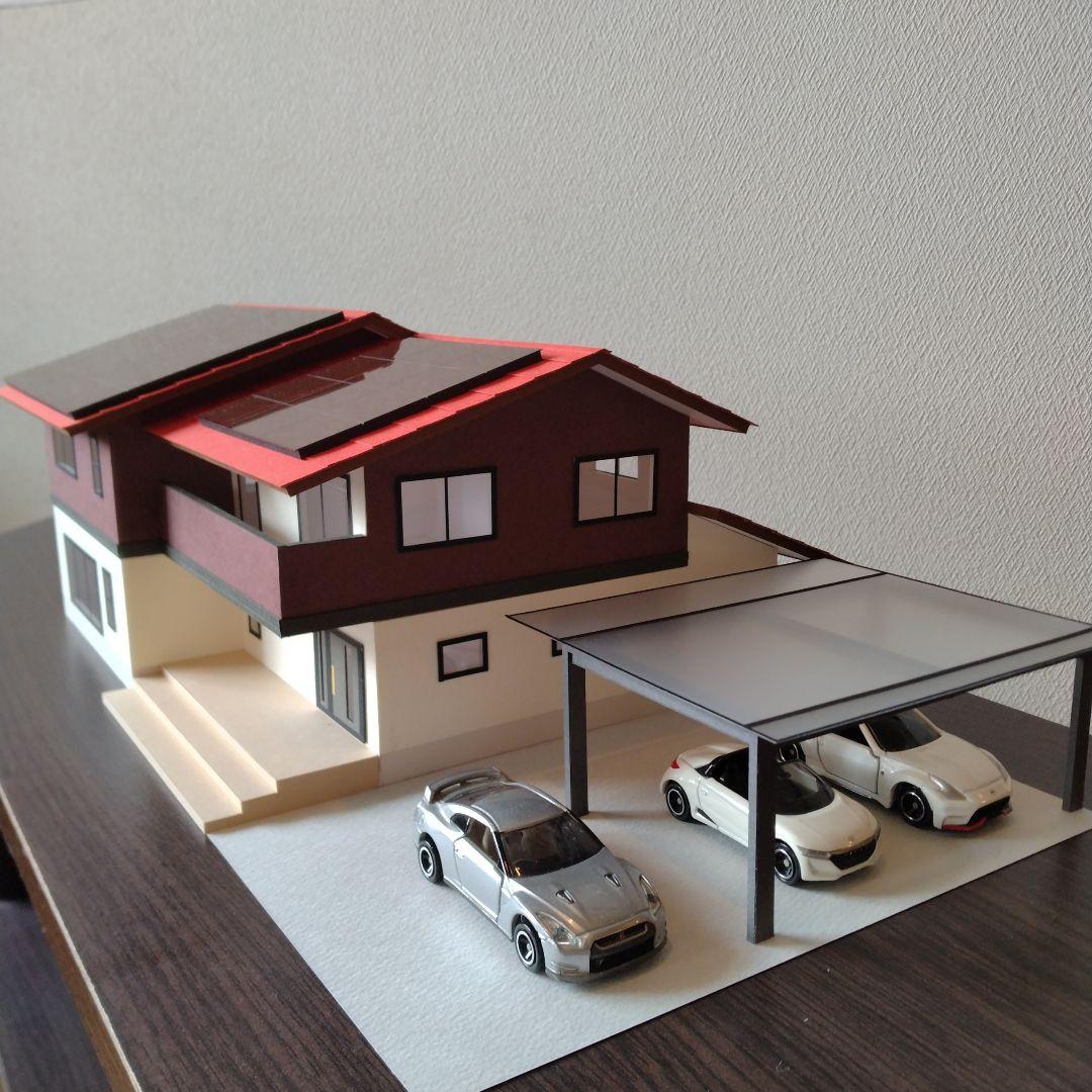 50分の1，2階建て内外模型No.92『スイーツ・さくらんぼ10』