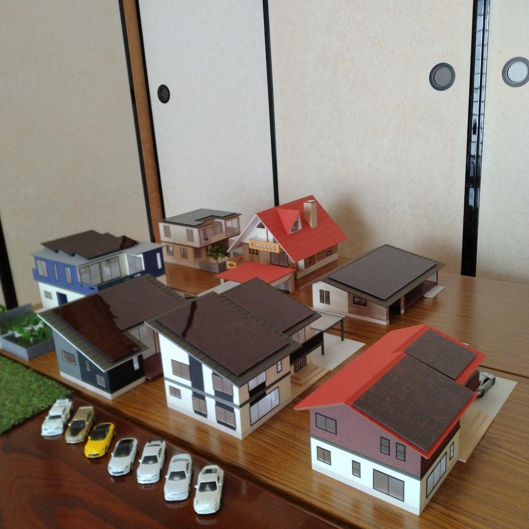 50分の1，2階建て内外模型No.92『スイーツ・さくらんぼ10』