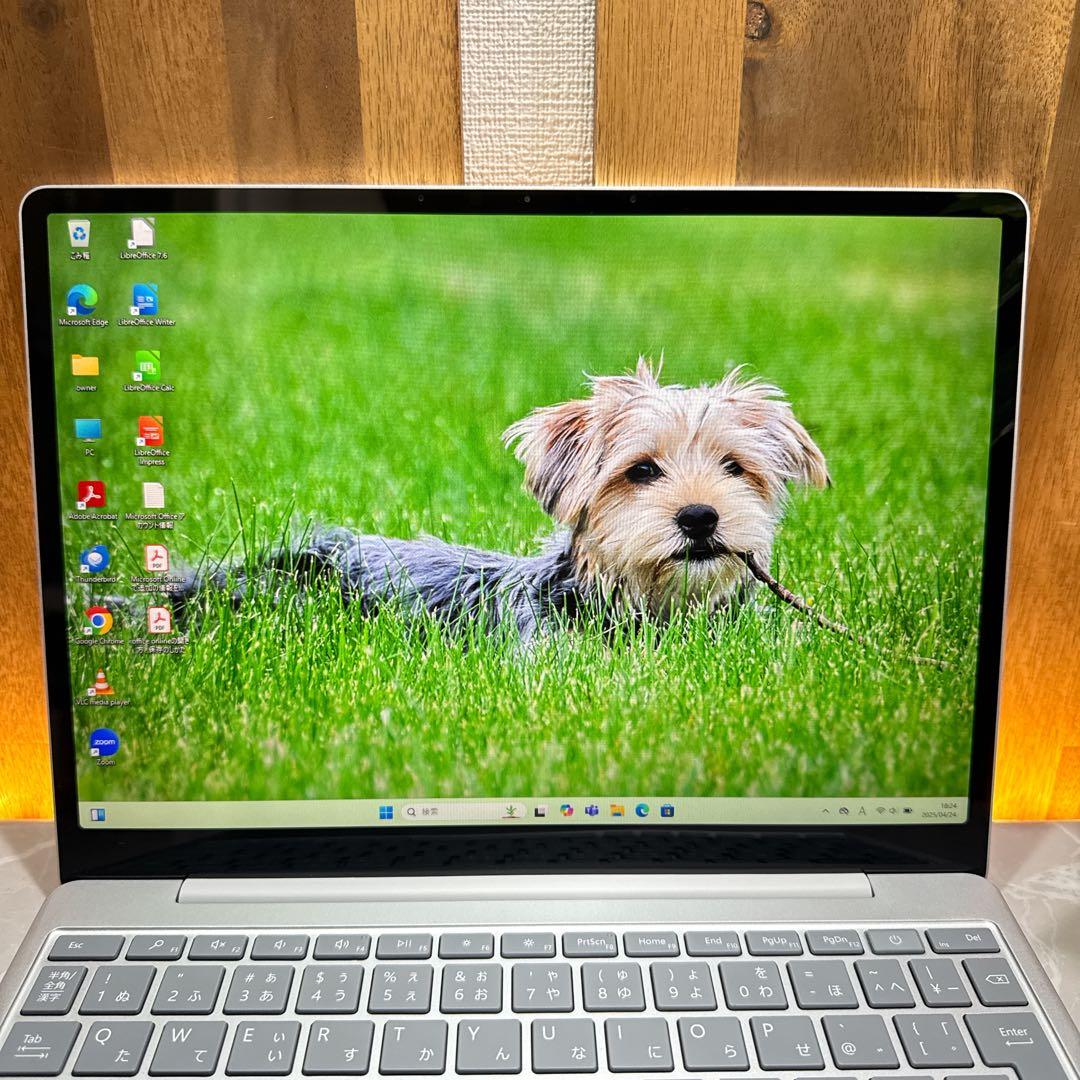 極美品‼️Surface Laptop Go☘️第11世代☘️プラチナ☘️ノートパソコン