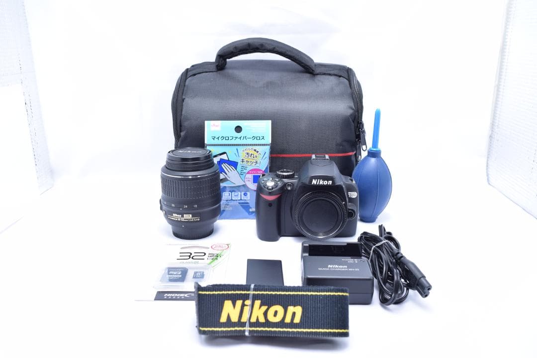 （その２）Nikon D60 シャッター数1100以下　手振れ補正レンズ付き