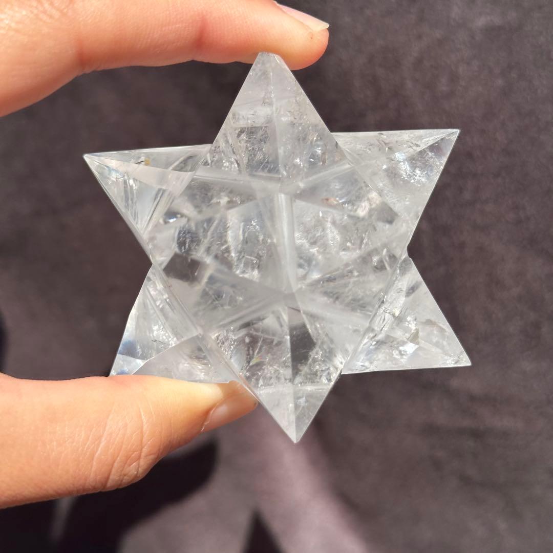 水晶 アステロイド マカバ スター A