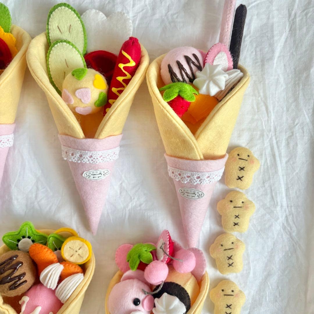 作家さま フェルトままごと セット