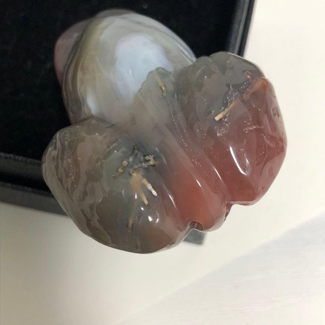 縁結び 男根 ヌードメノウ 生命力の象徴 男性器 趣味 天然石 瑪瑙 彫刻 C9