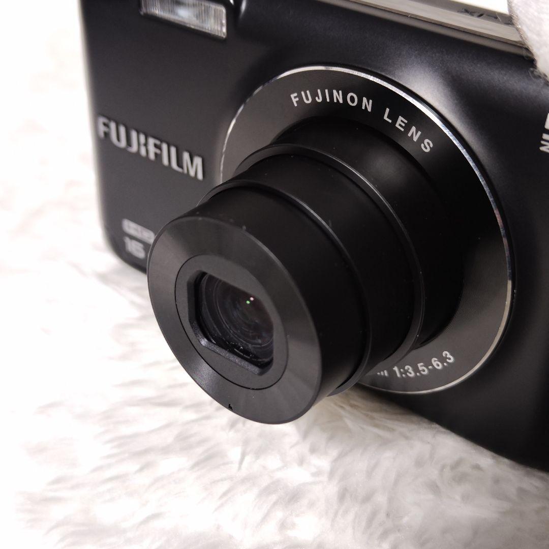 FUJIFILM FinePix JX660 ブラック 新品バッテリー デジカメ