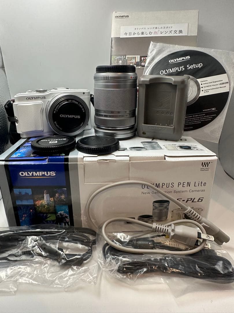 OLYMPUS OLYMPUS）のミラーレス「PEN Lite E-PL6」