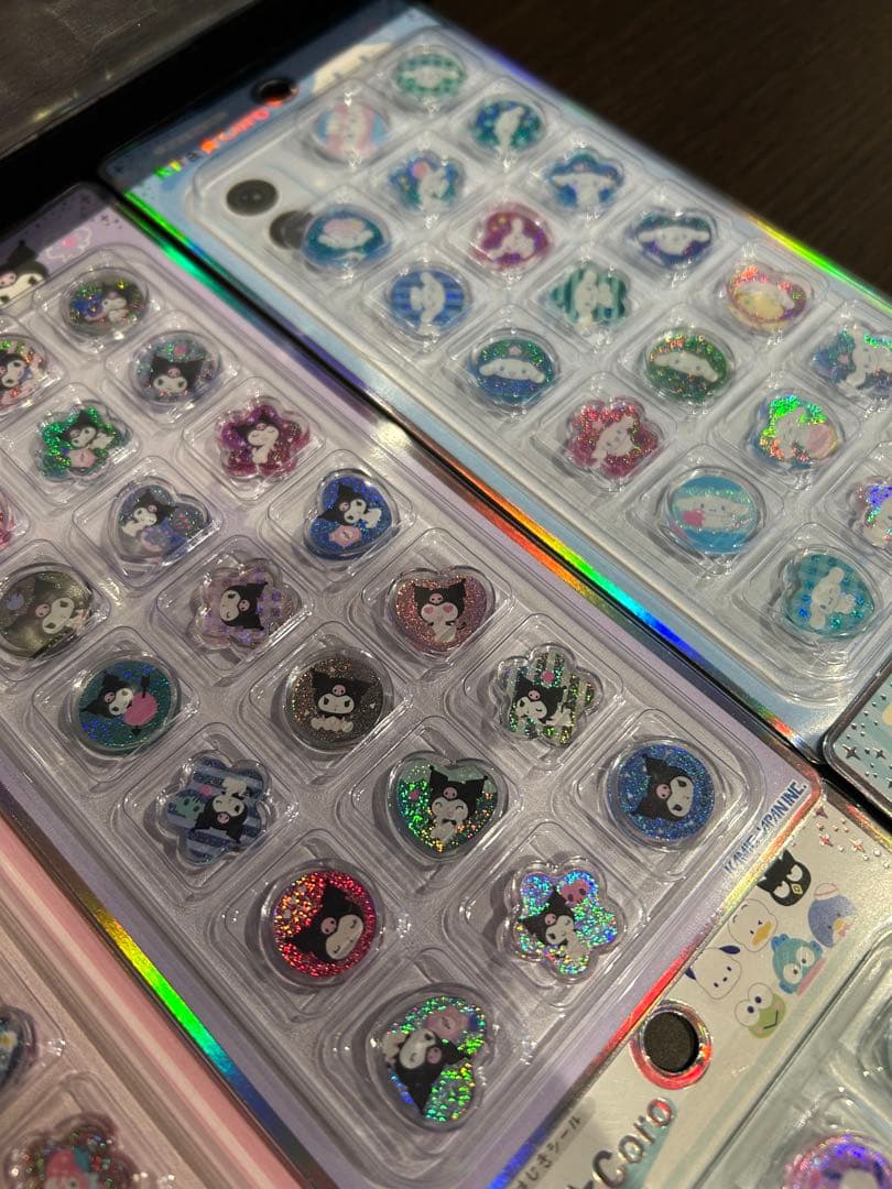 キラコロ　おはじきシール　kiracoro ボンボンドロップシール　サンリオ