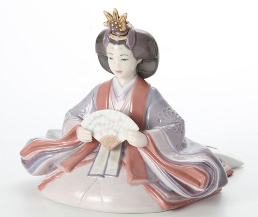リヤドロ　春雛　雛人形