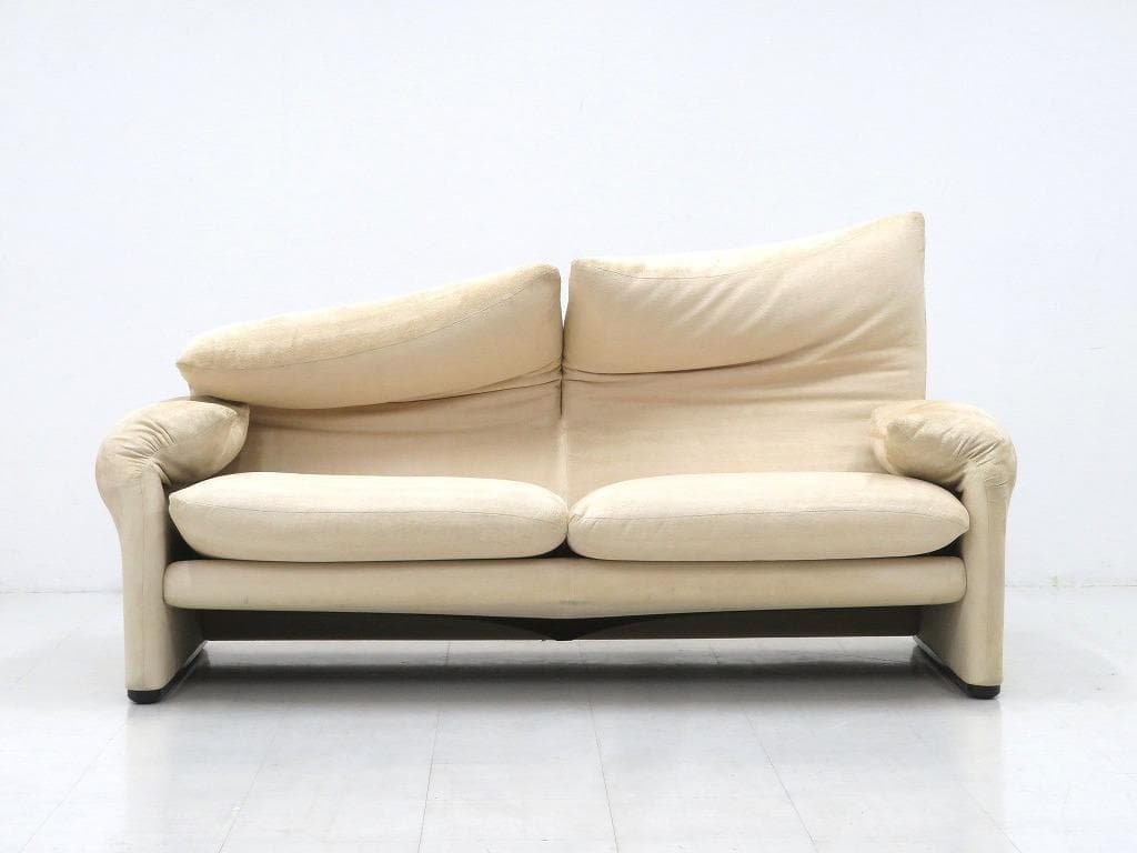 展示品　カッシーナ　マラルンガ　2人掛けソファ　ワイドラブソファ　ラブソファ