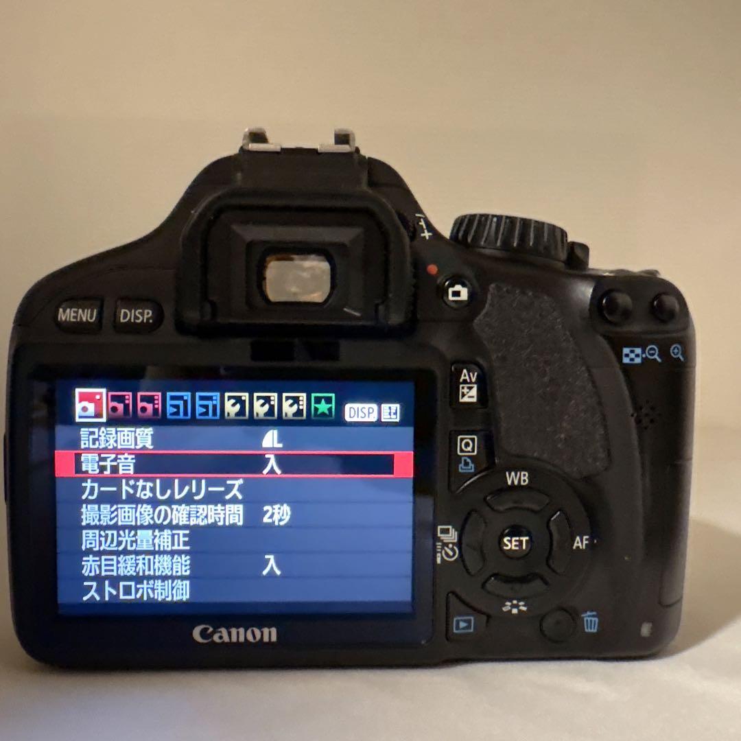 ショット数少❤️Canon Kiss X4 ダブルレンズ スマホ転送 カメラバッグ