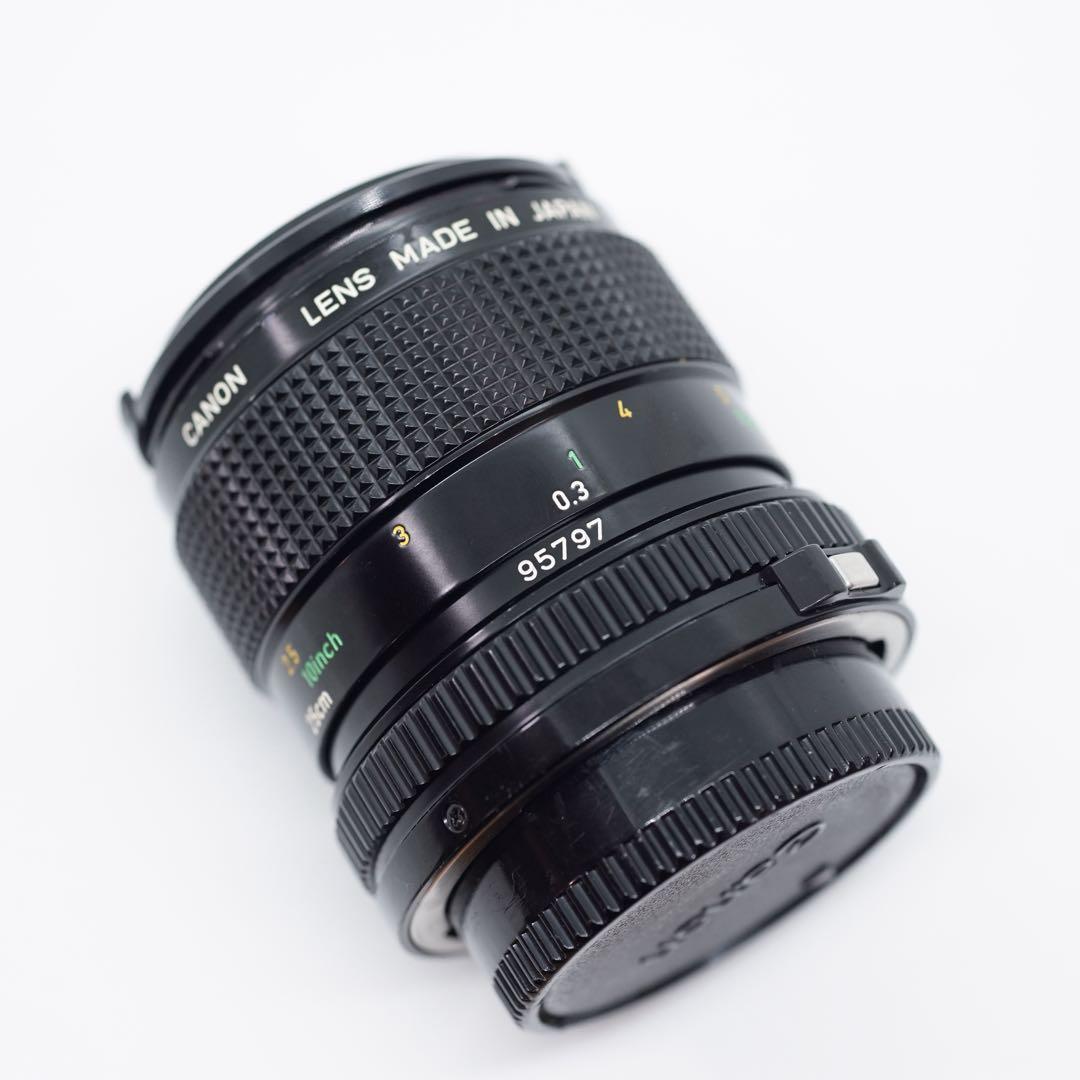 【光学美品】Canon New FD 50mm F3.5 macroレンズ