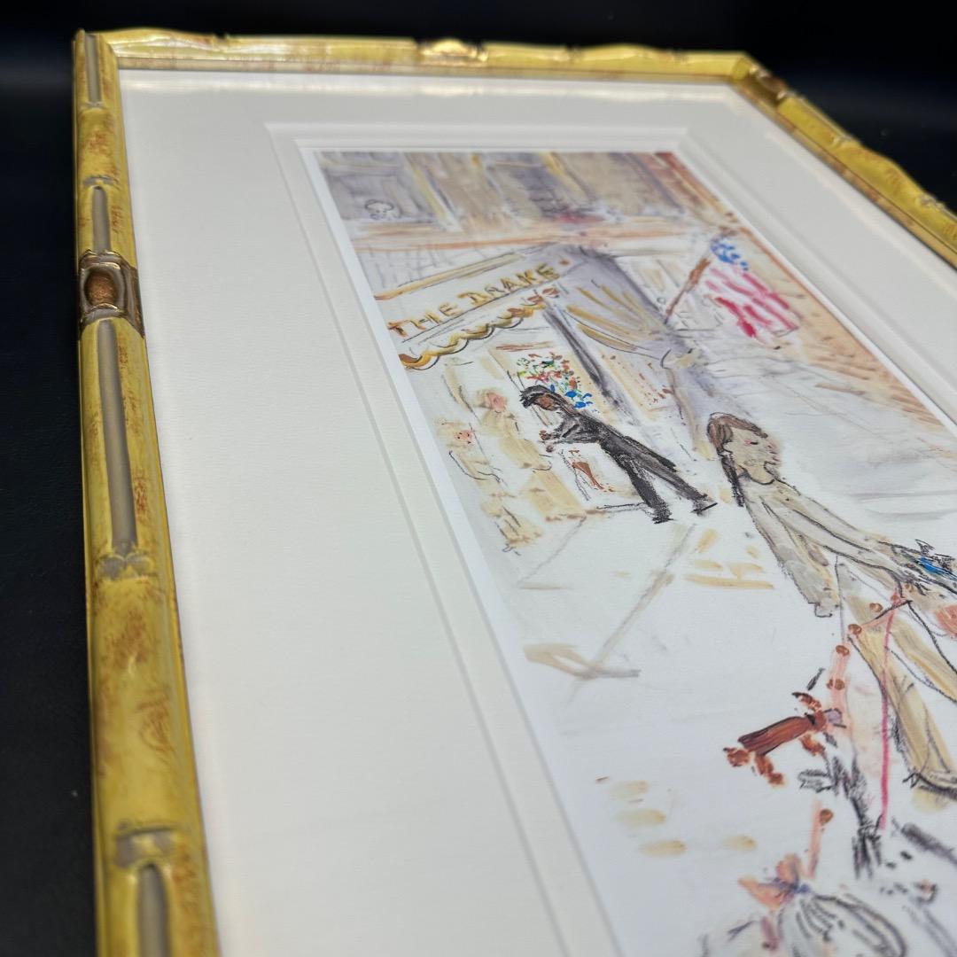 ♡Nb左1014 ジョアン・アイザック 絵画 直筆サイン入り ジクレー 版画