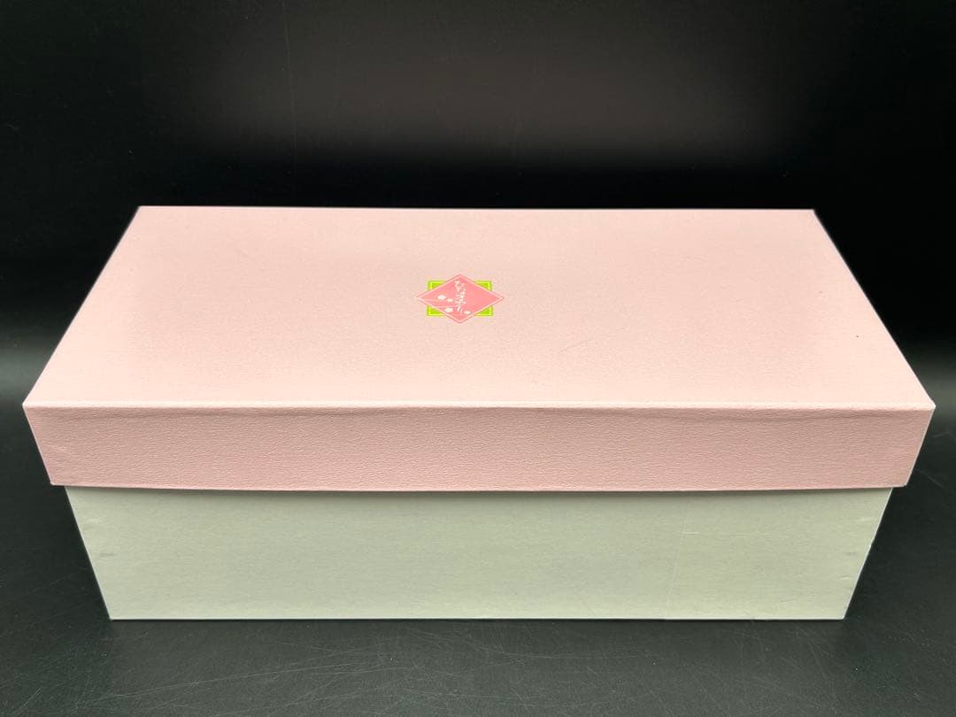 【希少】雛人形　水野雅子 作家もの　「灰釉雅子雛」　陶器　箱付き　瀬戸焼　雅窯
