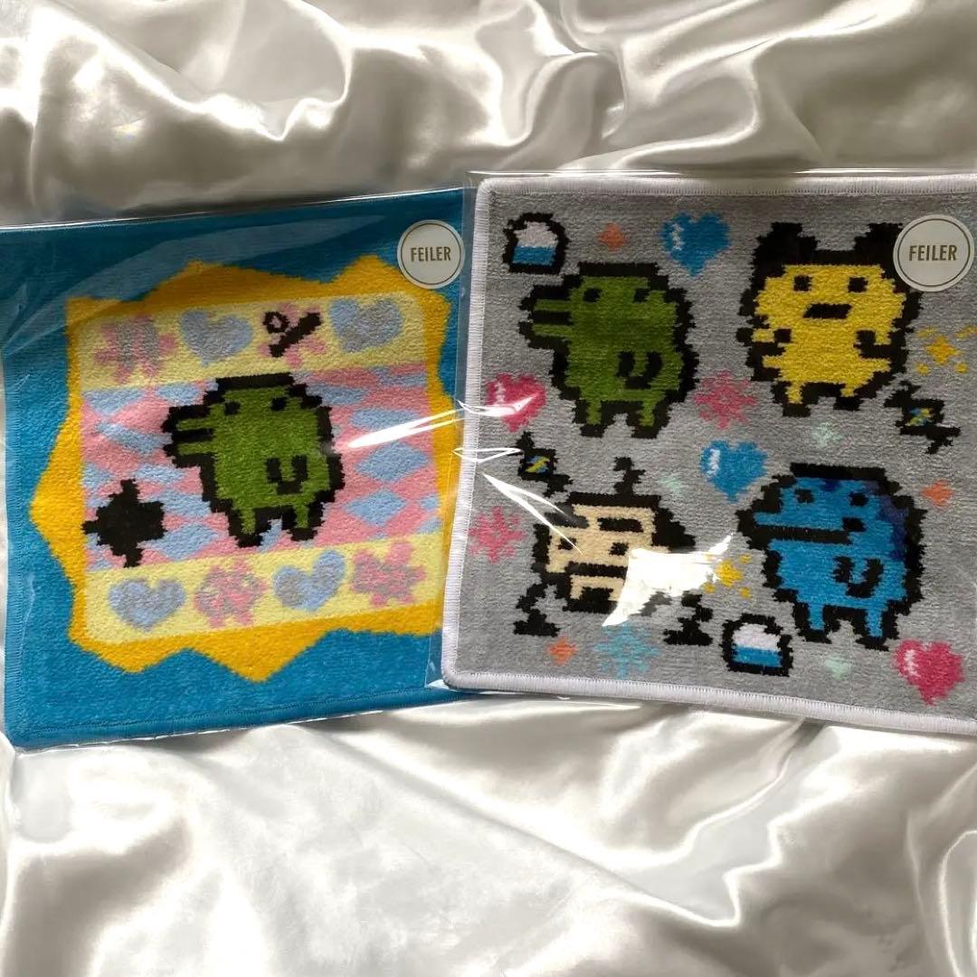 フェイラーたまごっち　まめっち　くちぱっちハンカチ