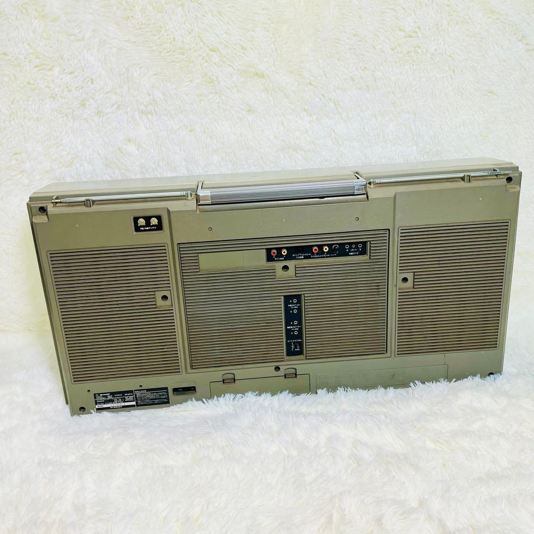 希少　現状品　SHARP GF-909 メタルテープ　ラジカセ　ビンテージ