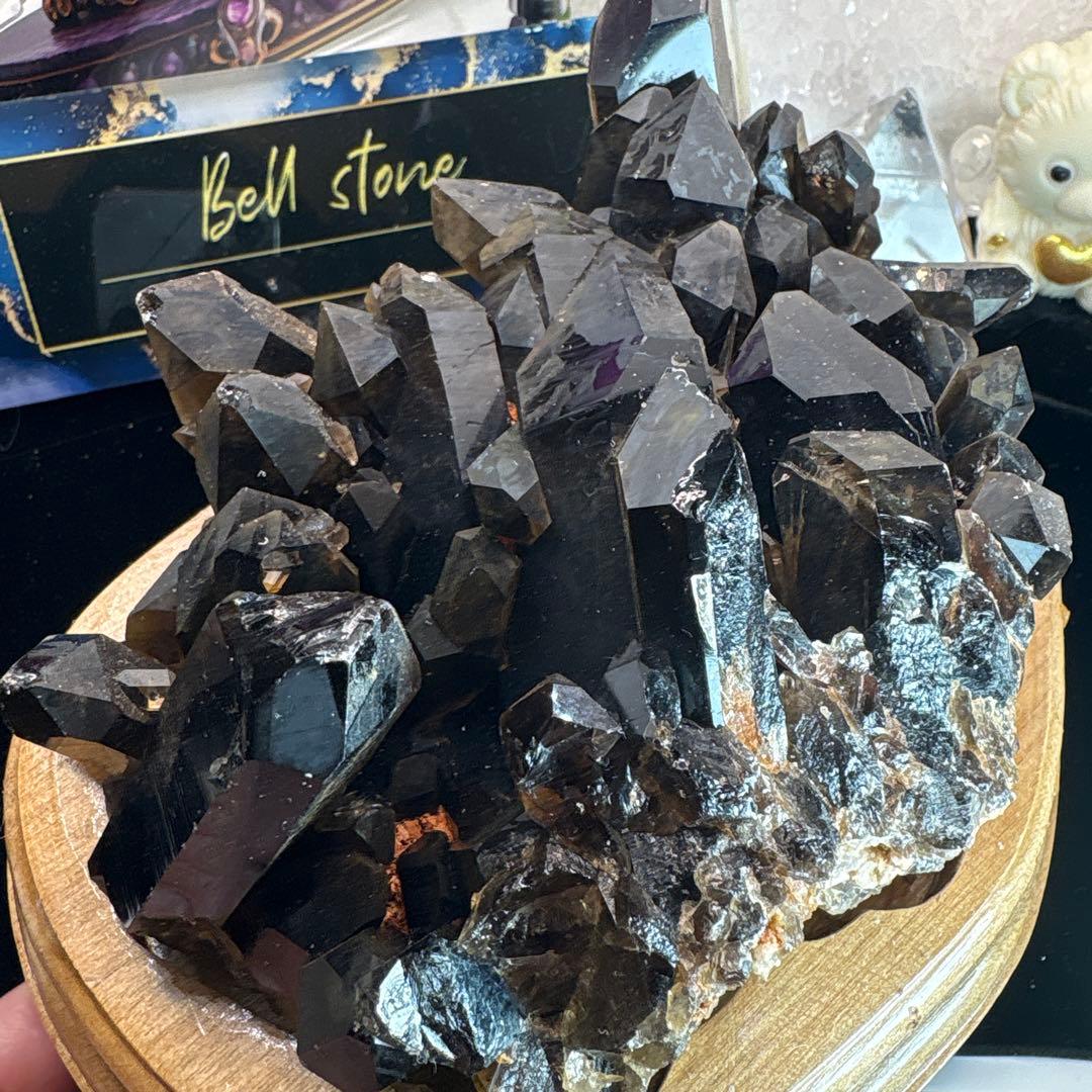 モリオンポイントクラスター原石No.1698 約1kg
