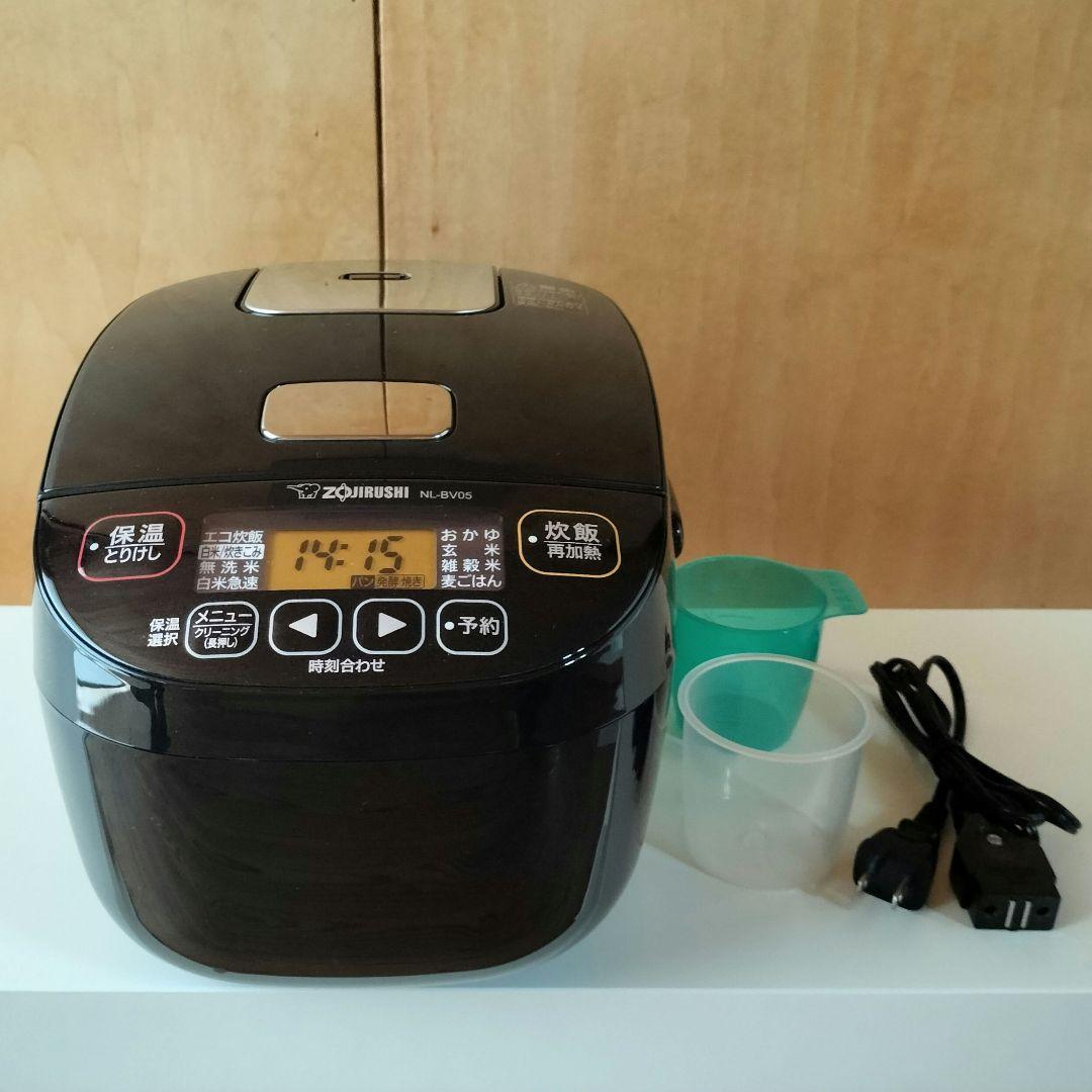 象印 炊飯器 極め炊き Zojirushi NL-BV05 2021年製✩美品✩