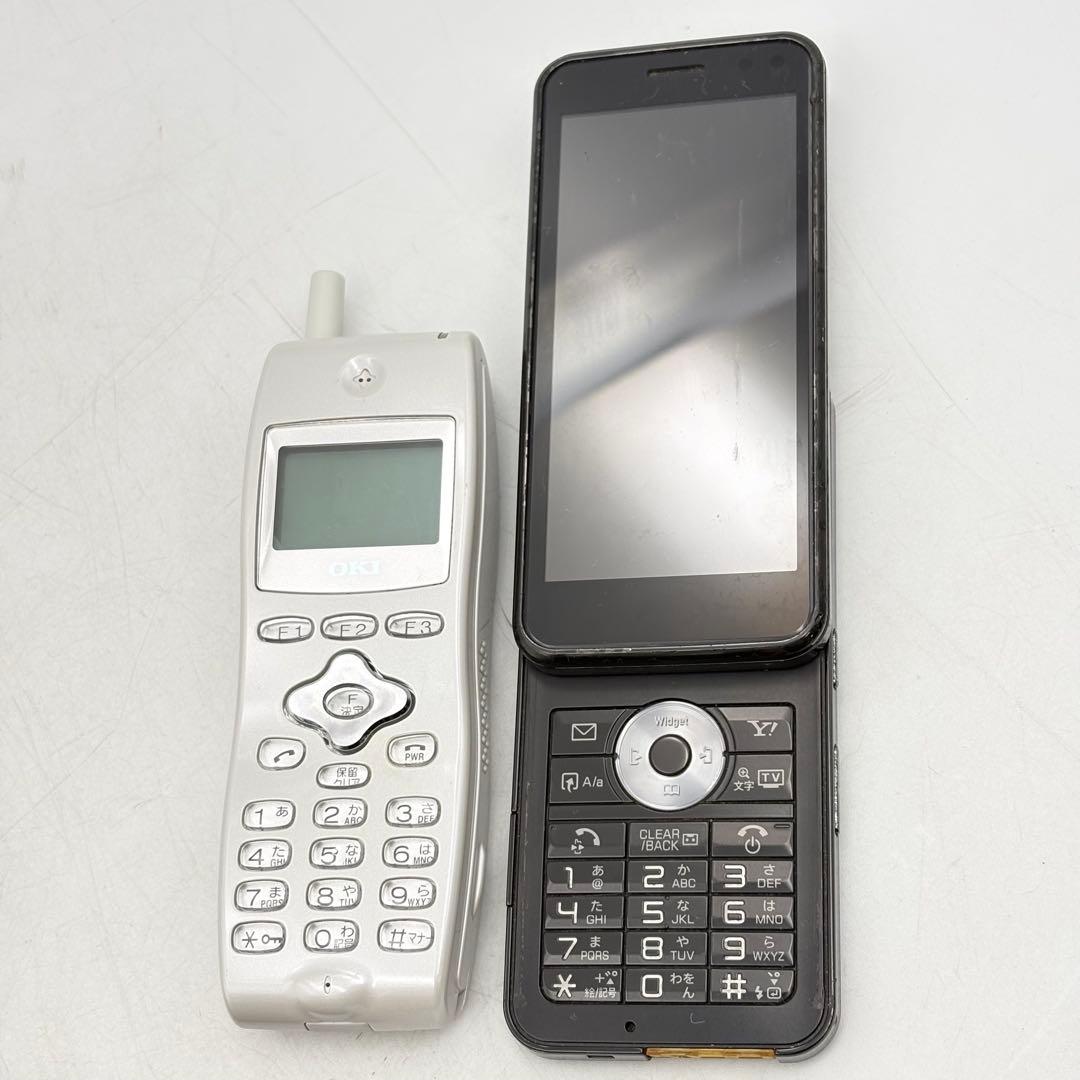 ガラケードコモ エーユーソフトバンク ウィルコムまとめ売り1116-S7504s