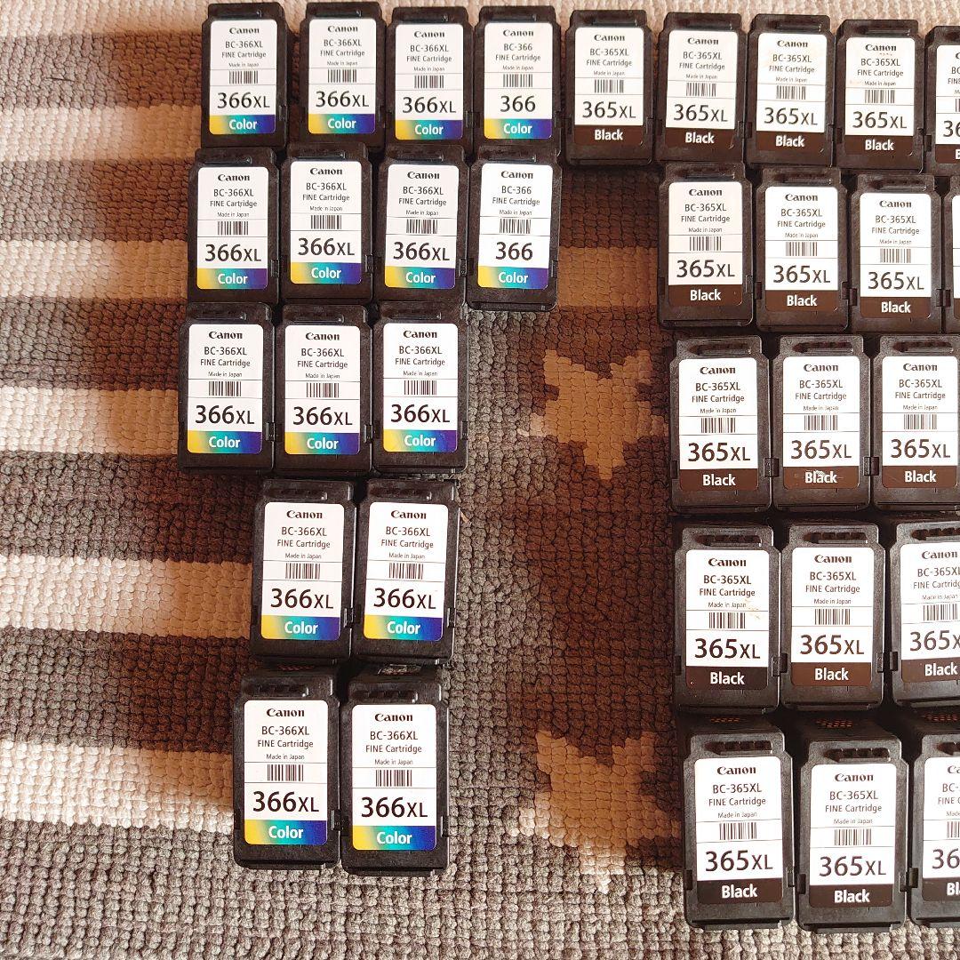 キャノン 純正使用済みインク BC-365XL BC-366XL 他 39個