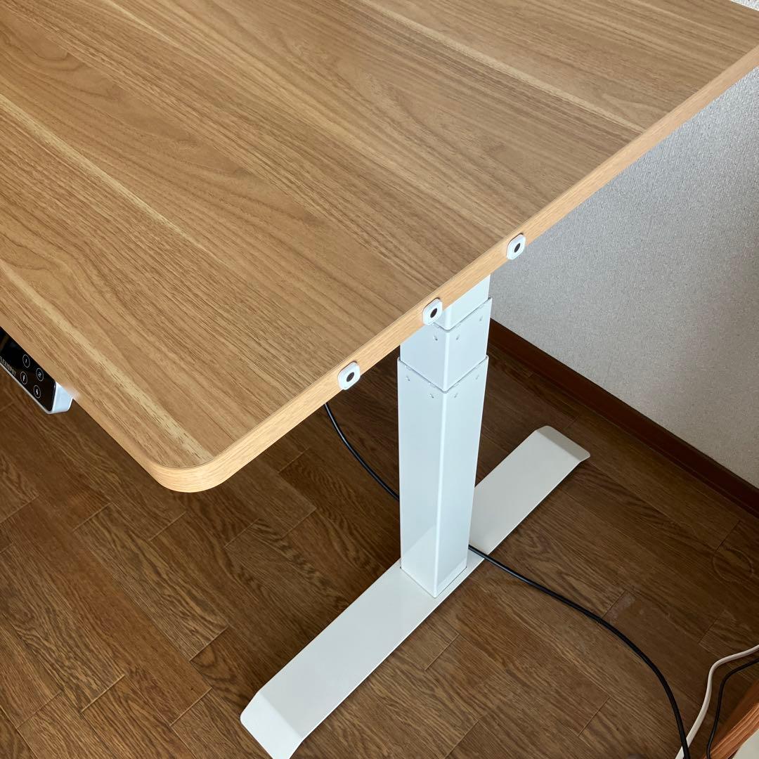 【美品】Flexispot昇降式スタンディングデスク幅140×奥行70cm
