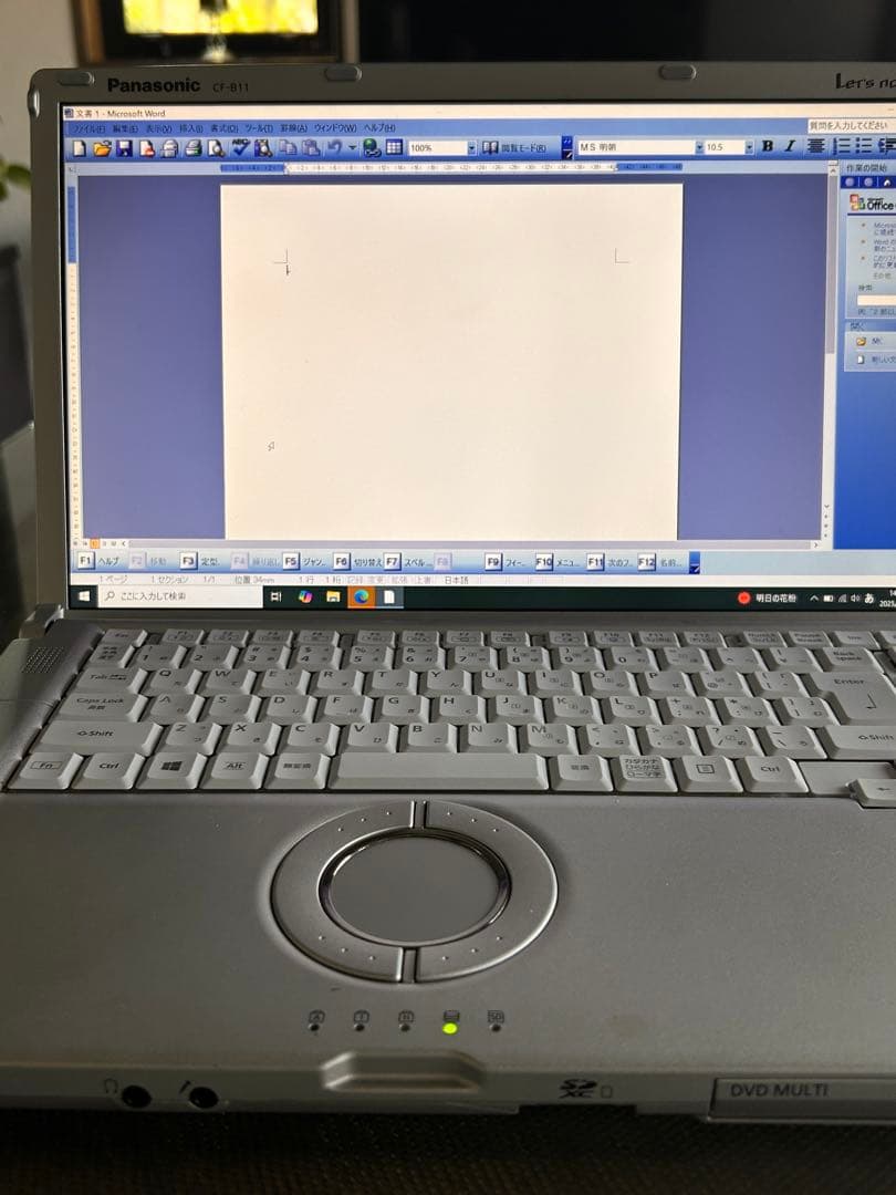 Panasonic Let's note 15インチ CF-B11WCTS