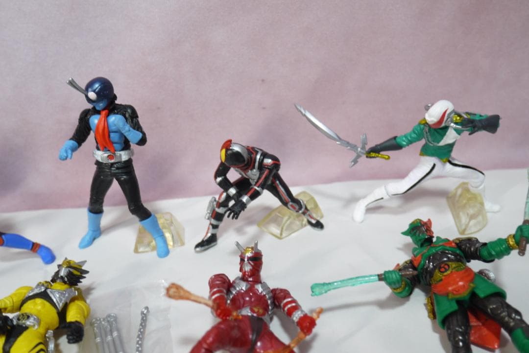 HG 仮面ライダー　怪人　ライダー&バイク　66体