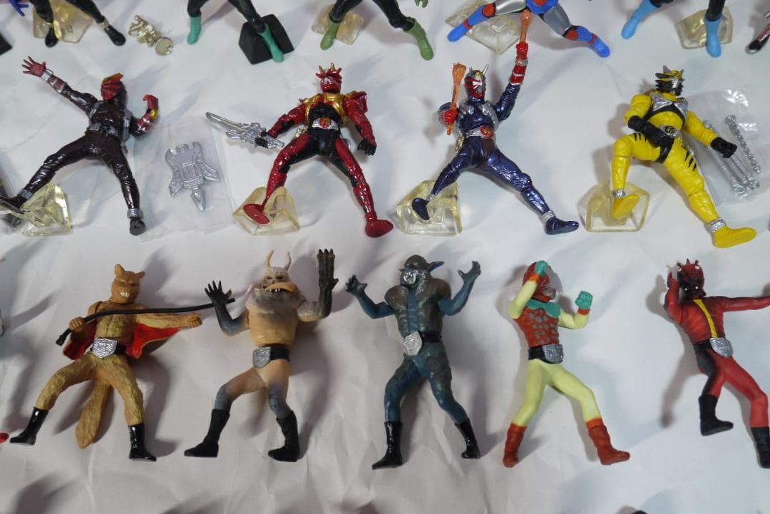 HG 仮面ライダー　怪人　ライダー&バイク　66体