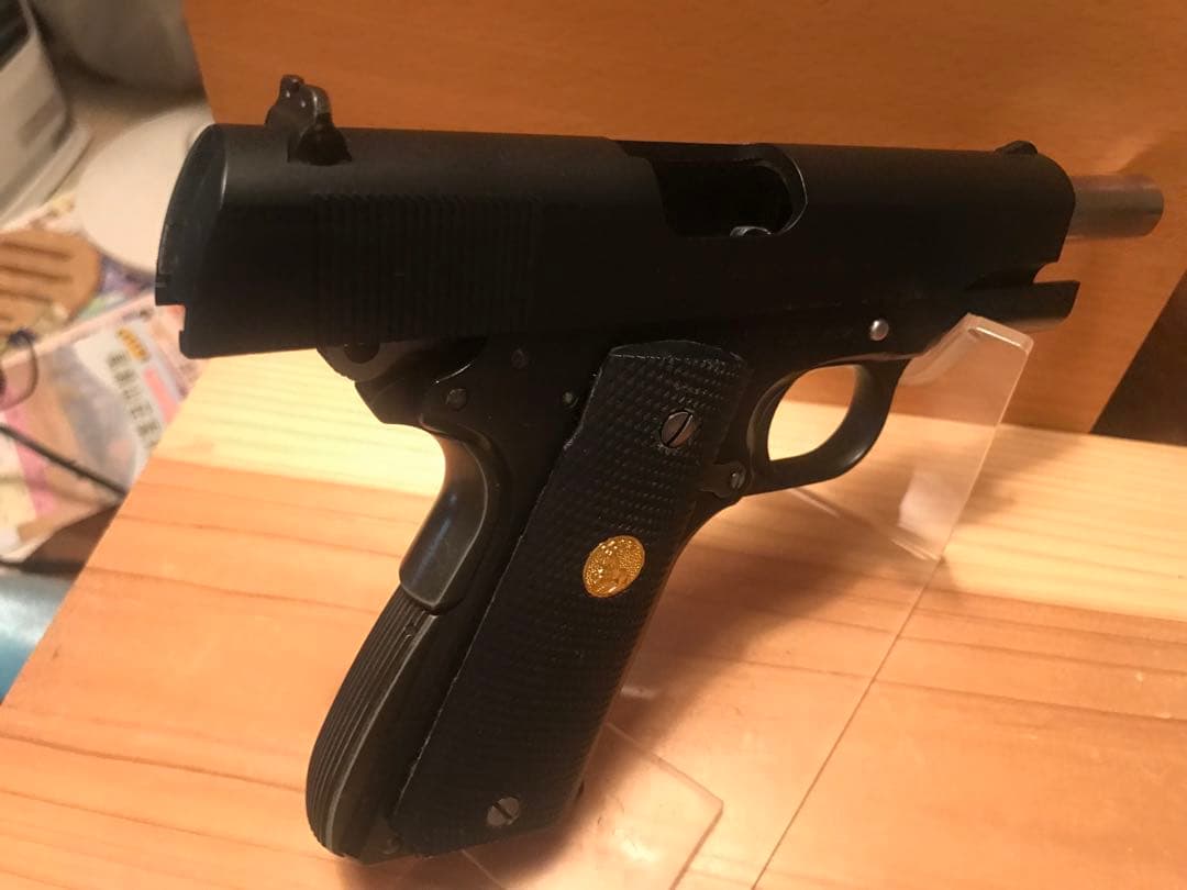 値下げ最終❗️レアＷＡコルト コンバットコマンダー ガスガン動作良好品