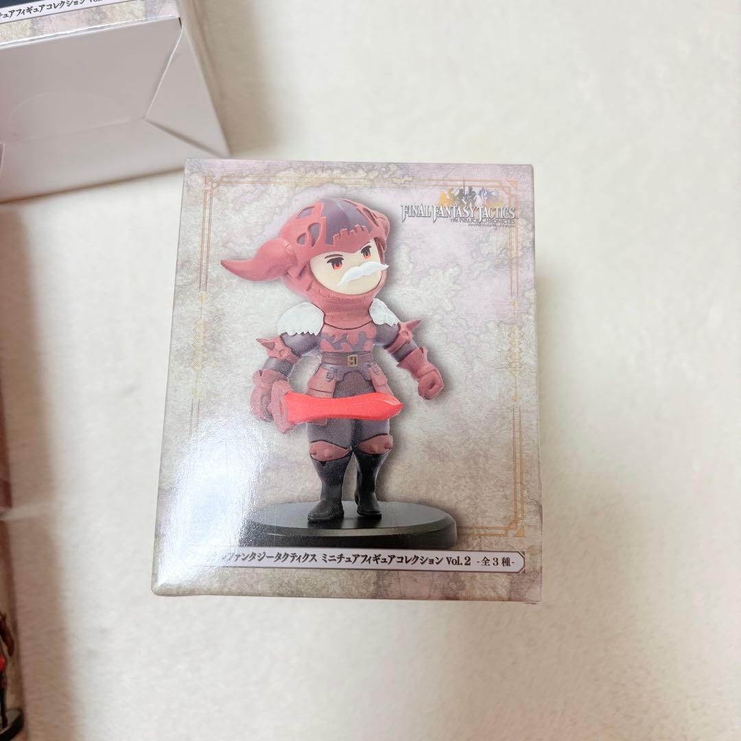 ★10個セット★ ファイナルファンタジー タクティクス ミニチュアフィギュア
